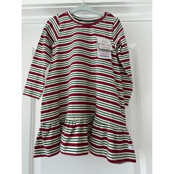 RuffleButts Drop Waist Christmas Dress Size 2T NWT - Picture 1 of 4